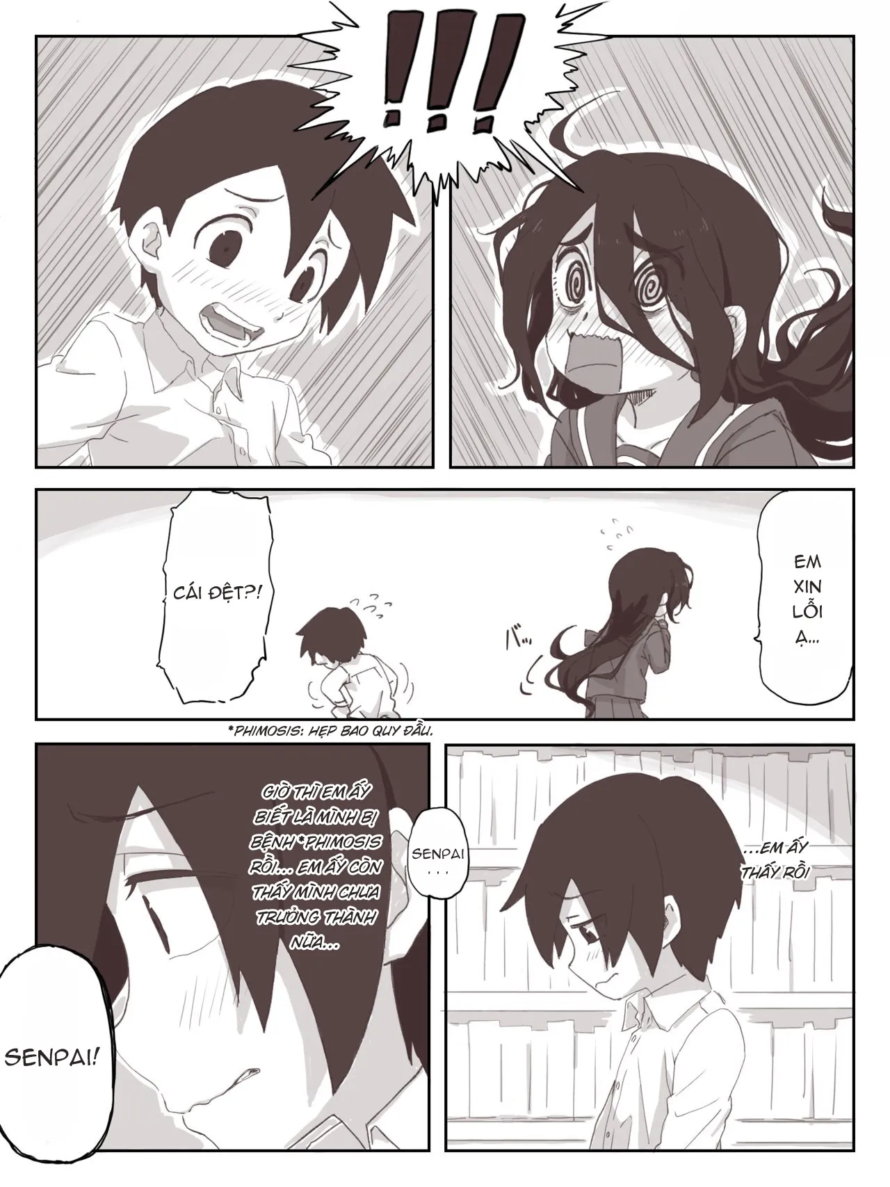 HentaiVN.net - Ảnh 9 - Senpai, hãy ra trên tay em [Senpai, Te ni Dashite Kudasai!] - Chap 1