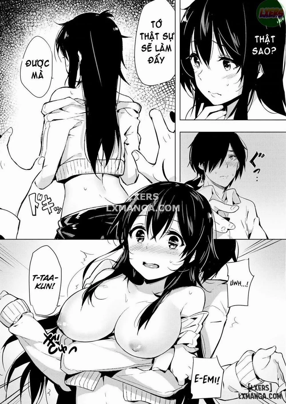 HentaiVN.net - Ảnh 5 - Emi-chan (21) Is Unemployed - Chap 1