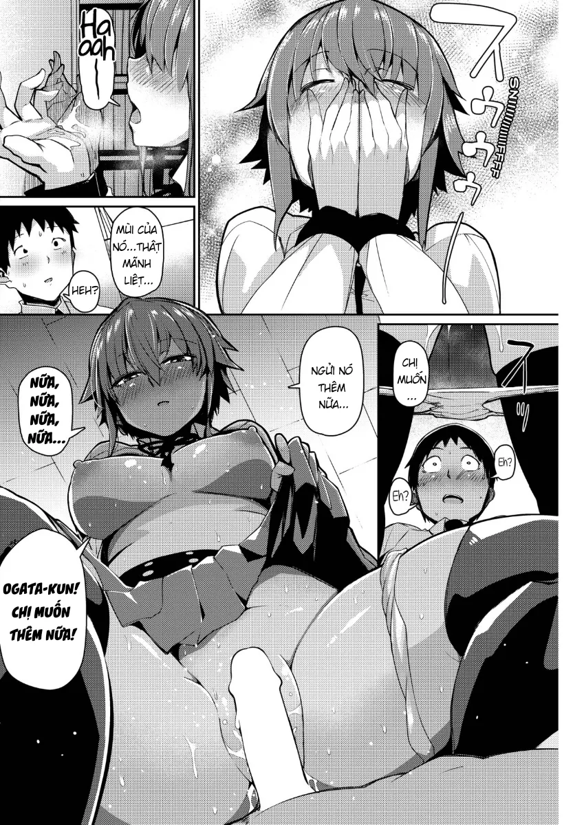 HentaiVN.net - Ảnh 11 - Chịch Senpai Hứng Tình ♡ [スメルラブラブラブスメル] - Chap 1