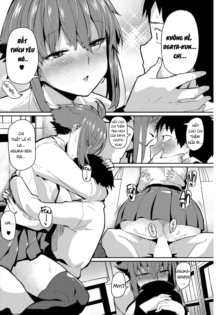 HentaiVN.net - Ảnh 15 - Chịch Senpai Hứng Tình ♡ [スメルラブラブラブスメル] - Chap 1