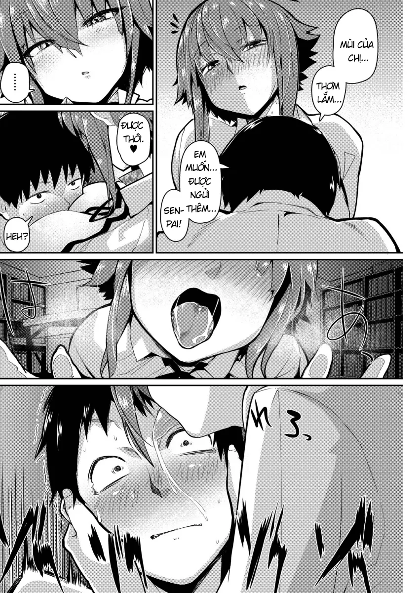 HentaiVN.net - Ảnh 17 - Chịch Senpai Hứng Tình ♡ [スメルラブラブラブスメル] - Chap 1