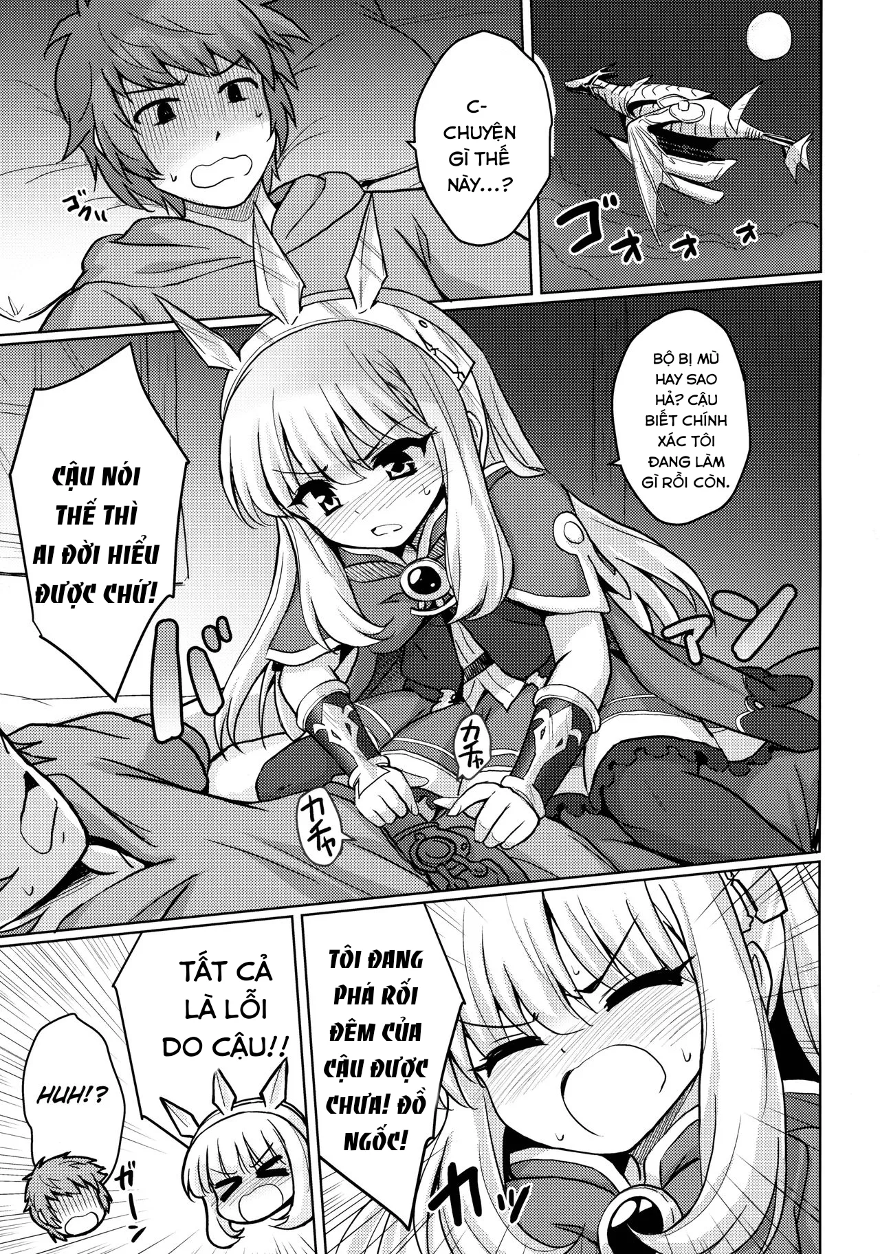 HentaiVN.net - Ảnh 4 - Tensai Bishoujo Renkinjutsushi no Kattou [天才美少女錬金術師の葛藤] - Chap 1