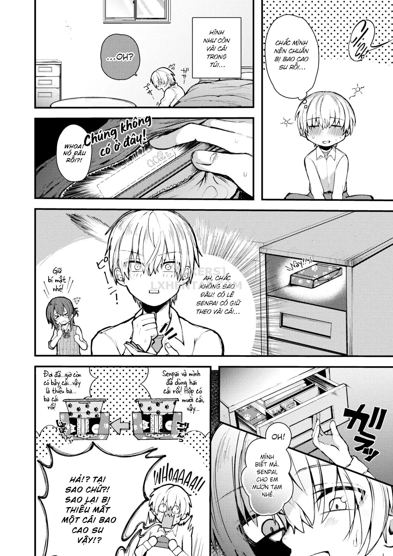 HentaiVN.net - Ảnh 3 - Nagi-senpai's Prank!? ❤ [Comic Aoha 2020 Winter] - Chap 1
