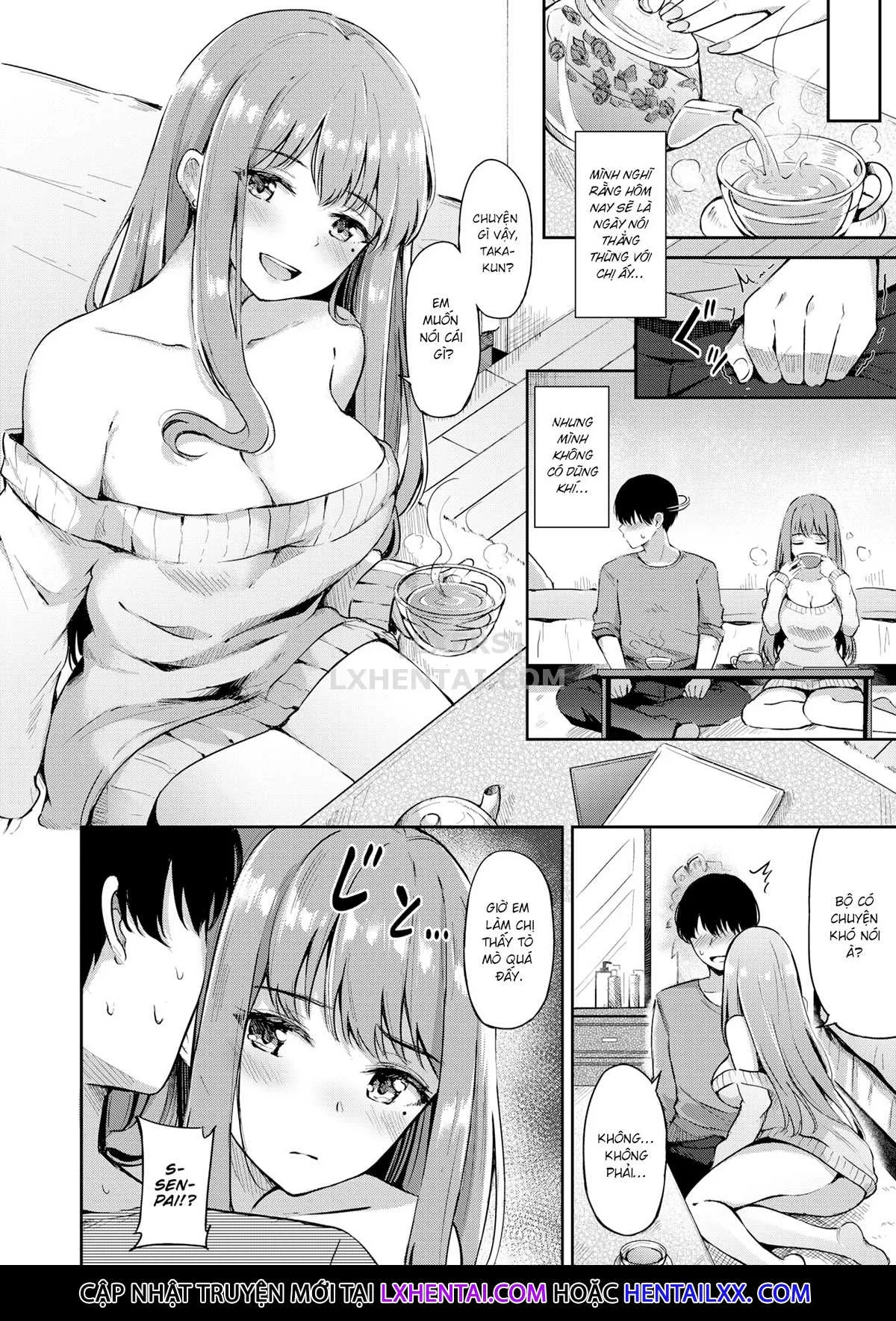 HentaiVN.net - Ảnh 5 - The Taste of Senpai's Coffee [Comic X-Eros #86] - Chap 1