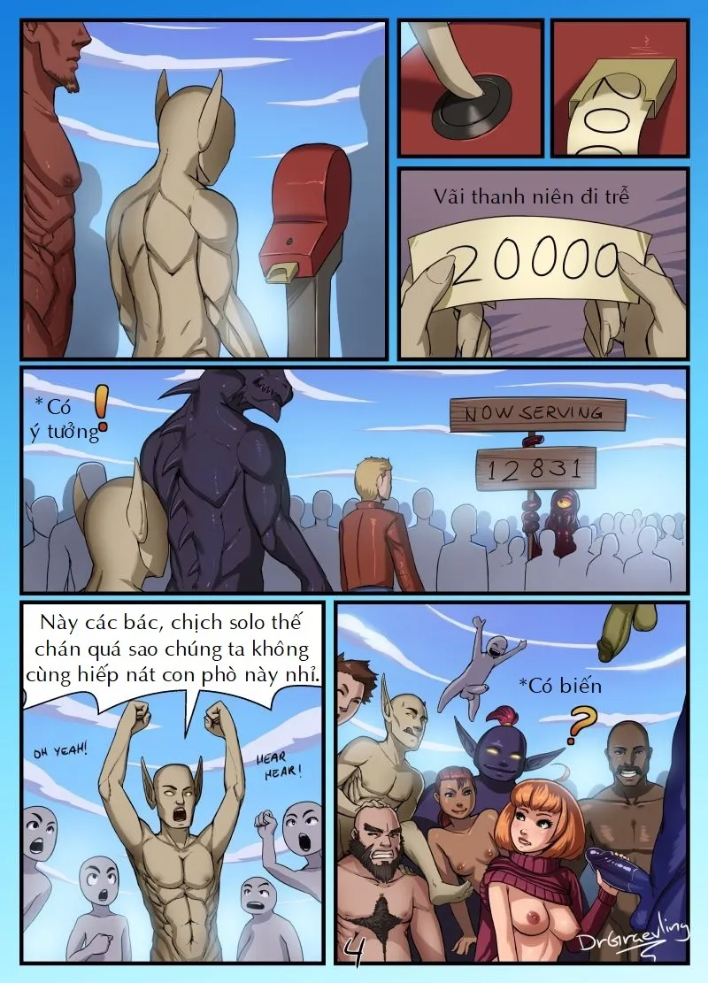 HentaiVN.net - Ảnh 4 - Uninvited Guests - Chap 1