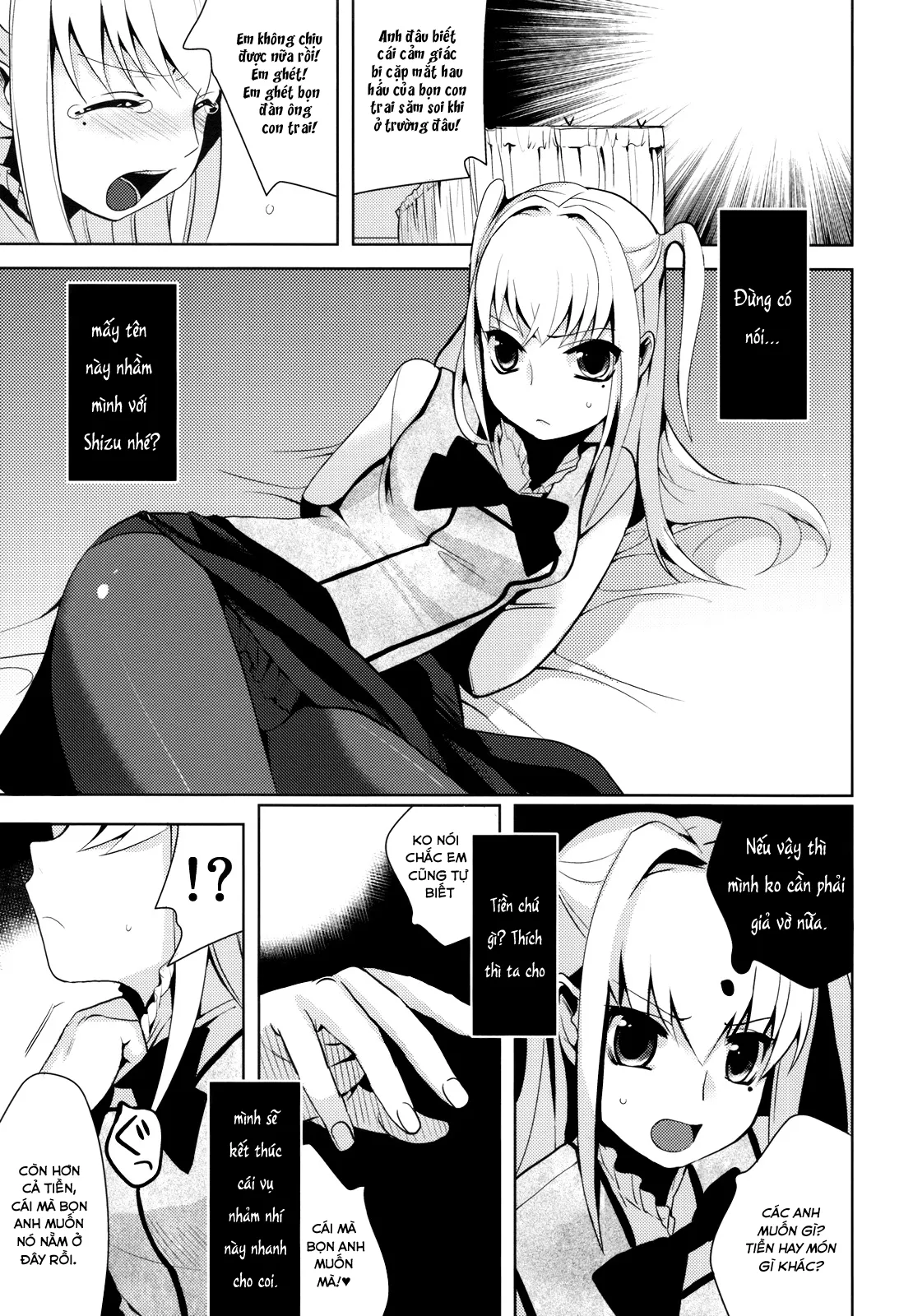 HentaiVN.net - Ảnh 7 - HOLIC + HOLIC 1 SIDE M (Maria Holic) - Chap 1