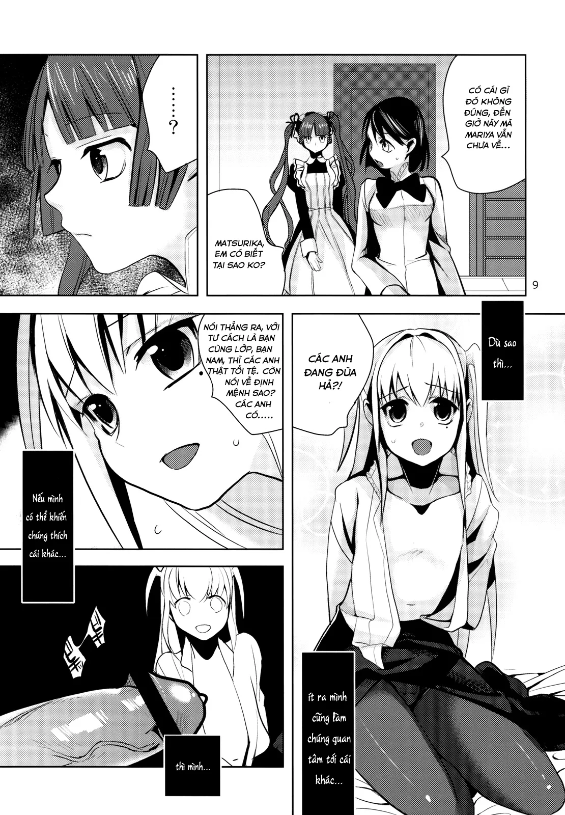 HentaiVN.net - Ảnh 9 - HOLIC + HOLIC 1 SIDE M (Maria Holic) - Chap 1