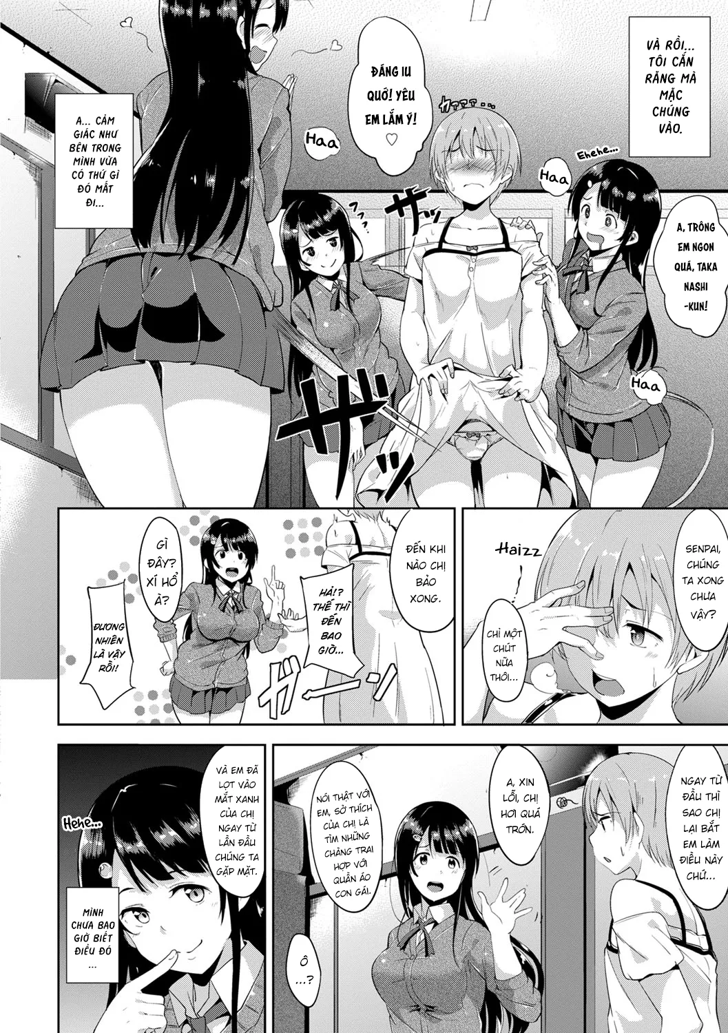 HentaiVN.net - Ảnh 4 - Dressing Up!! - Chap 1