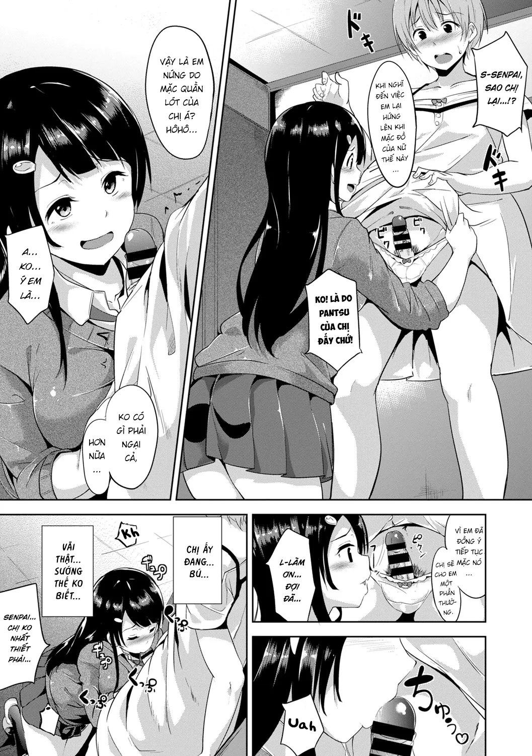 HentaiVN.net - Ảnh 7 - Dressing Up!! - Chap 1