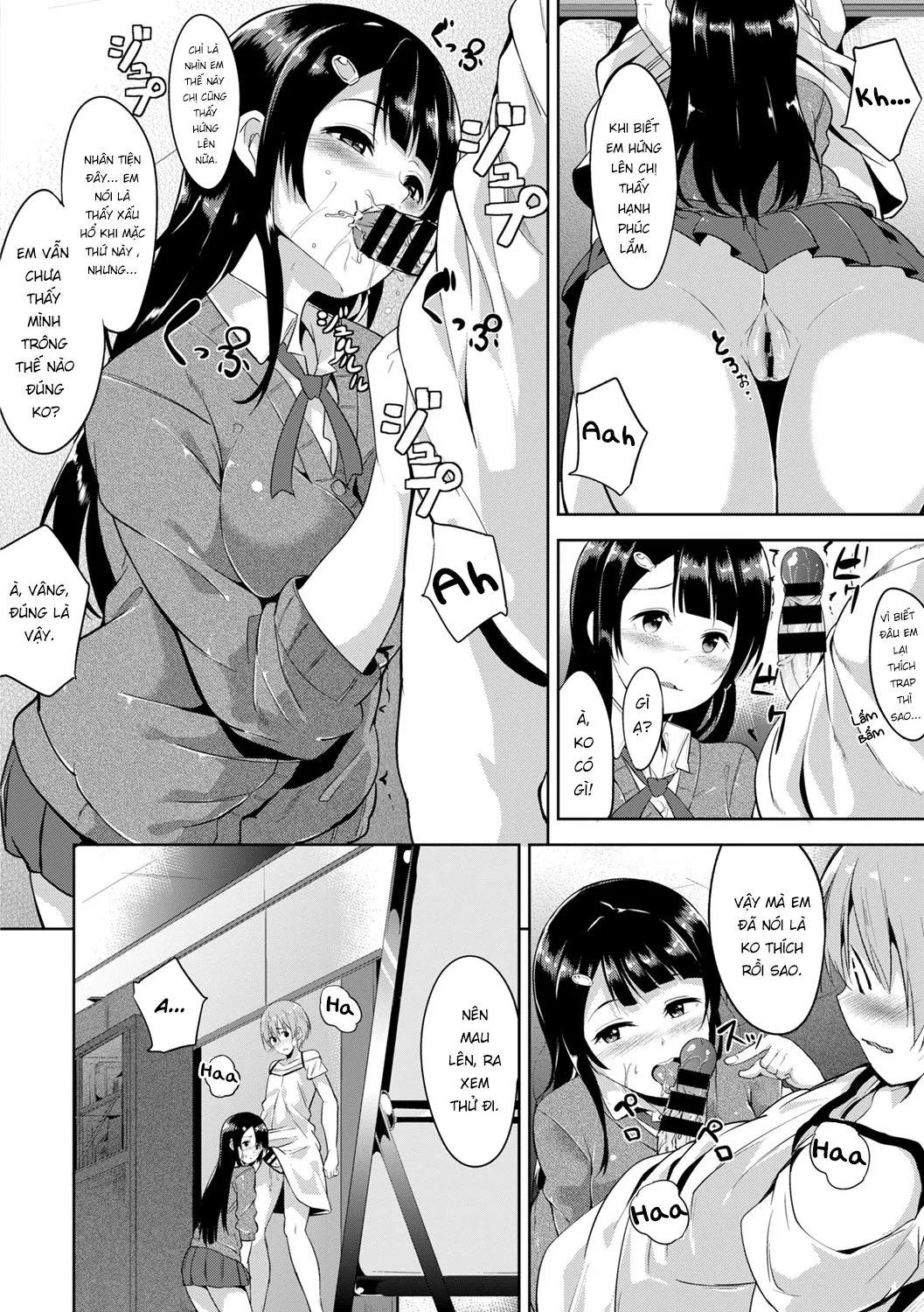 HentaiVN.net - Ảnh 8 - Dressing Up!! - Chap 1