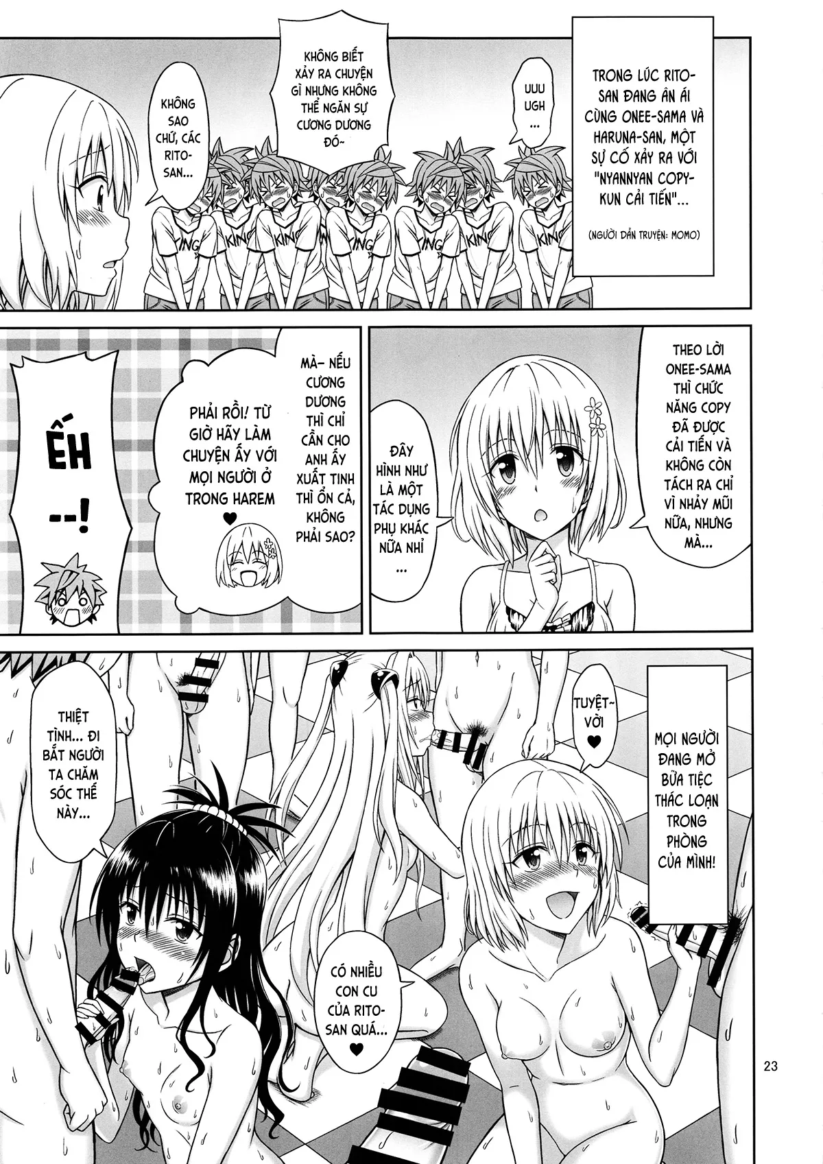 HentaiVN.net - Ảnh 22 - To LOVE-Ru Girls (To Love-Ru Darkness) [とらぶるガールズ] - Chap 1