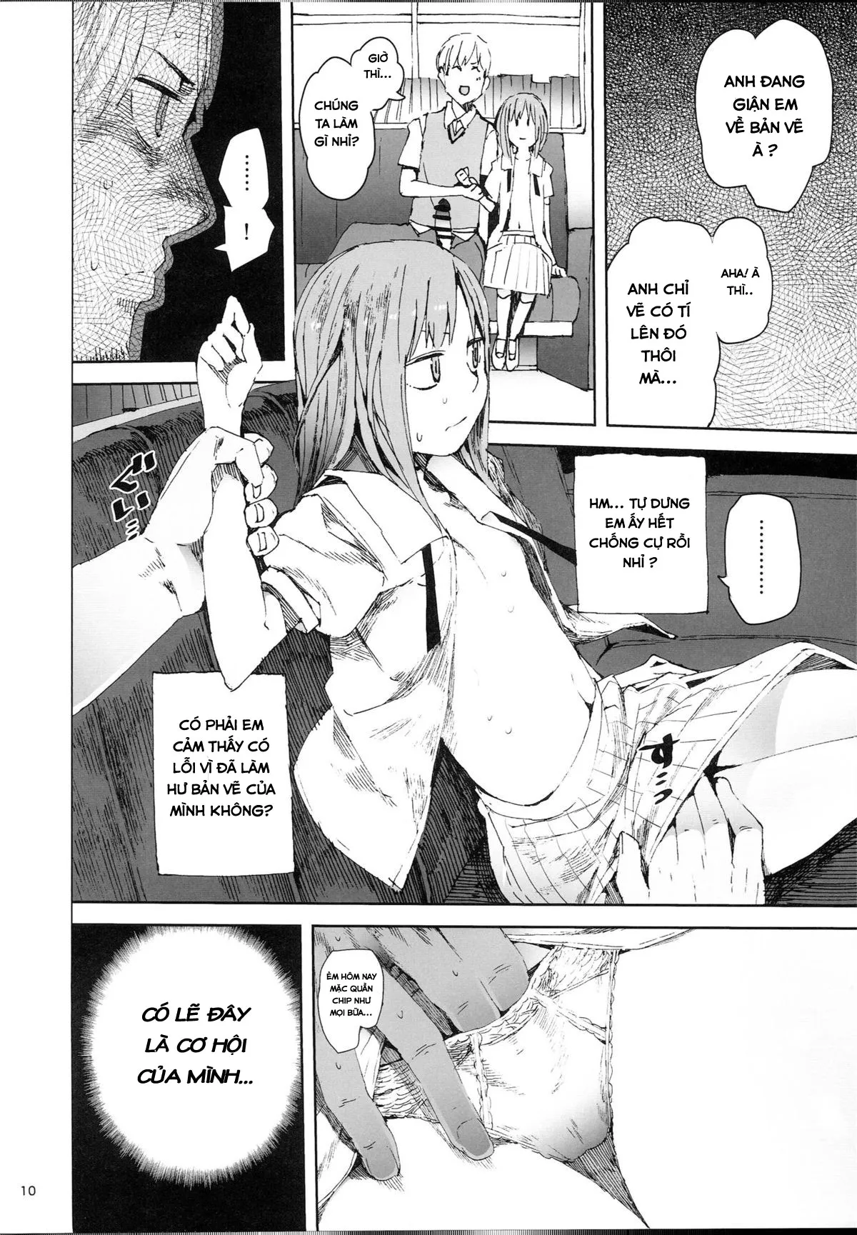 HentaiVN.net - Ảnh 10 - WET ON WET - Chap 1