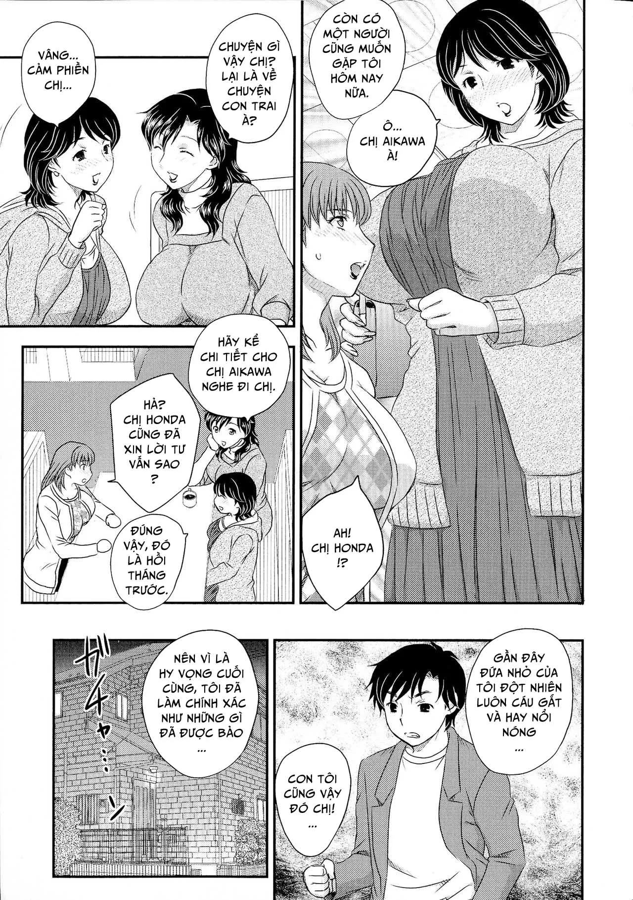 HentaiVN.net - Ảnh 3 - Boshi Soudan [Mother Son Advice] - Chap 1