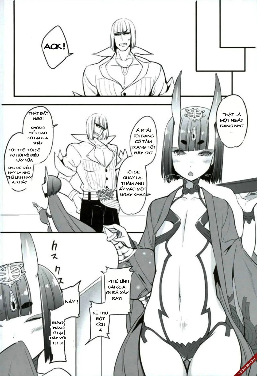 HentaiVN.net - Ảnh 22 - Sake ni Nagasare Oni ni Oboree (Fate/Grand Order) [酒ニ流サレ鬼ニ溺レー (Fate/Grand Order)] - Chap 1