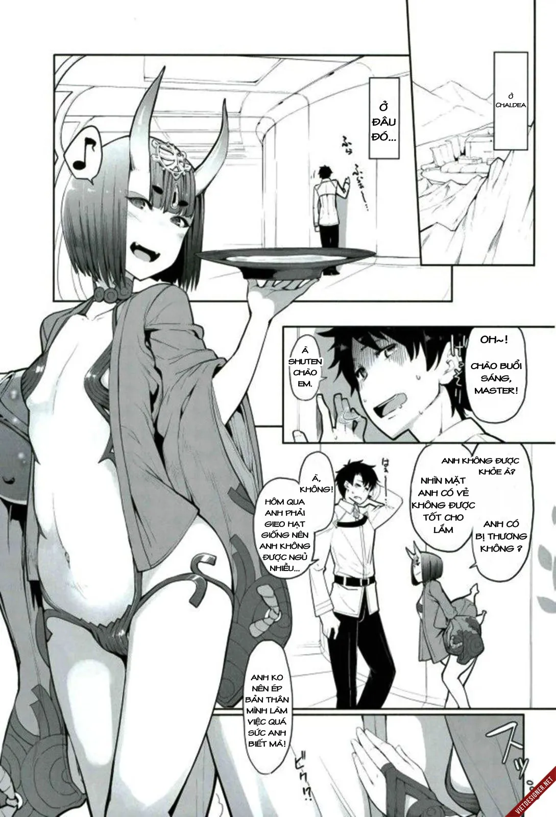 HentaiVN.net - Ảnh 3 - Sake ni Nagasare Oni ni Oboree (Fate/Grand Order) [酒ニ流サレ鬼ニ溺レー (Fate/Grand Order)] - Chap 1