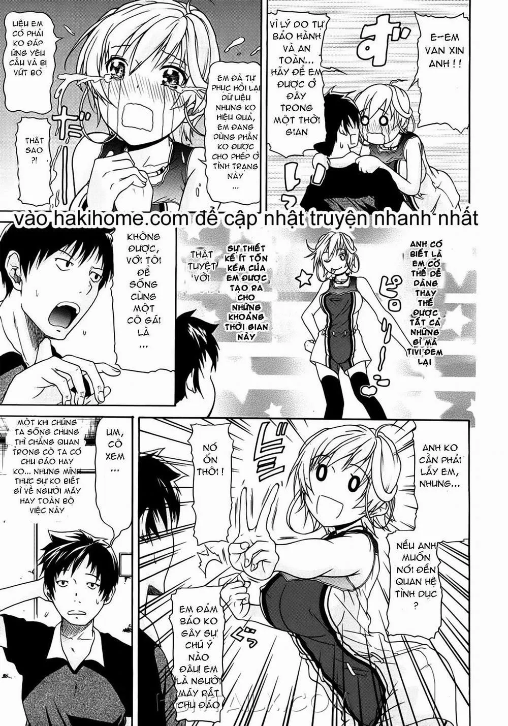 HentaiVN.net - Ảnh 11 - Niềm Tin Người Máy [Believe Machine] - Chap 2