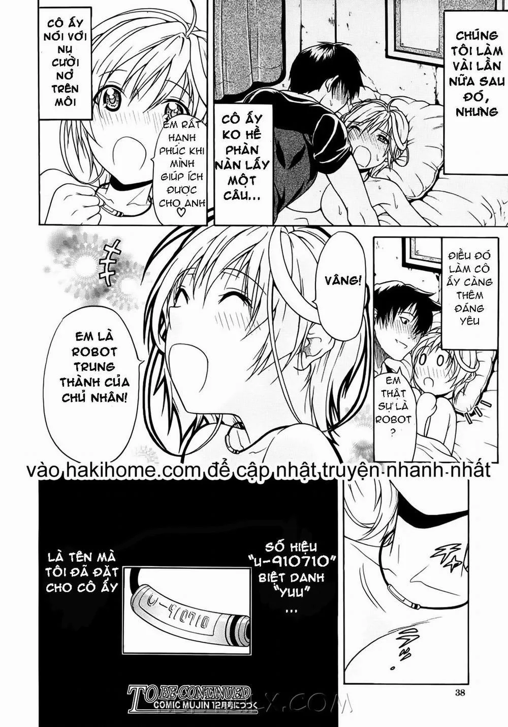 HentaiVN.net - Ảnh 36 - Niềm Tin Người Máy [Believe Machine] - Chap 2
