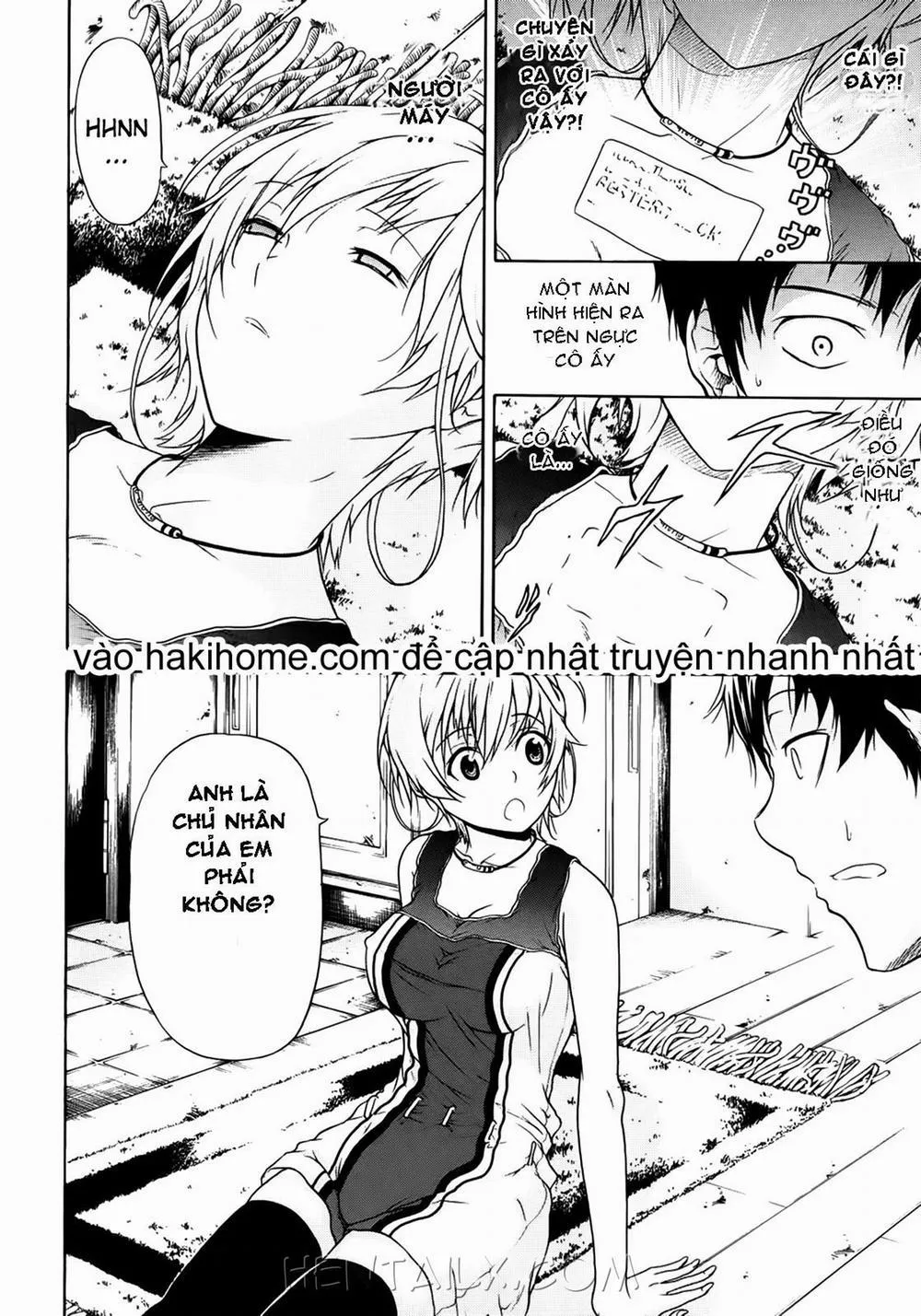 HentaiVN.net - Ảnh 8 - Niềm Tin Người Máy [Believe Machine] - Chap 2