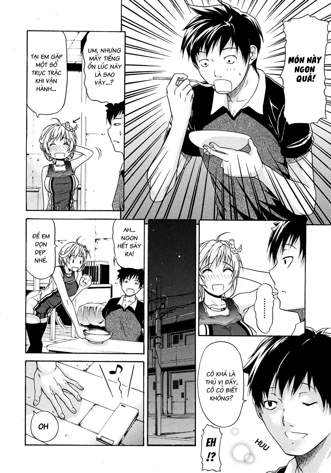 HentaiVN.net - Ảnh 11 - Niềm Tin Người Máy [Believe Machine] - Chap 3