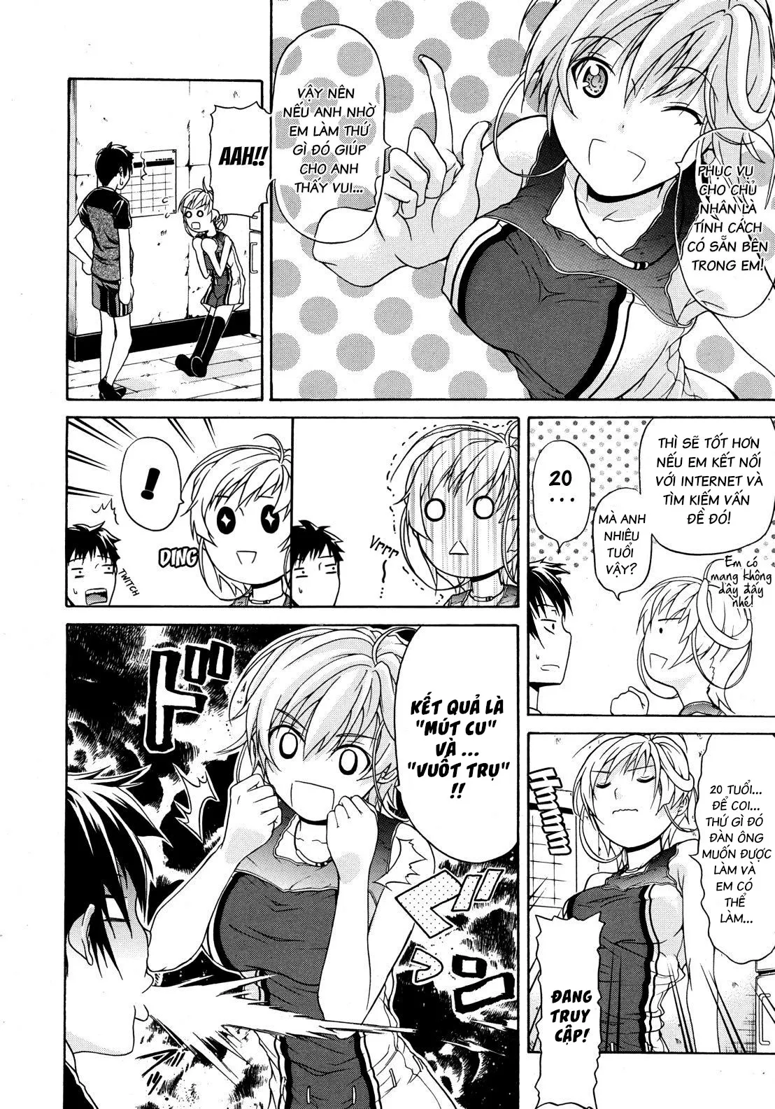 HentaiVN.net - Ảnh 15 - Niềm Tin Người Máy [Believe Machine] - Chap 3