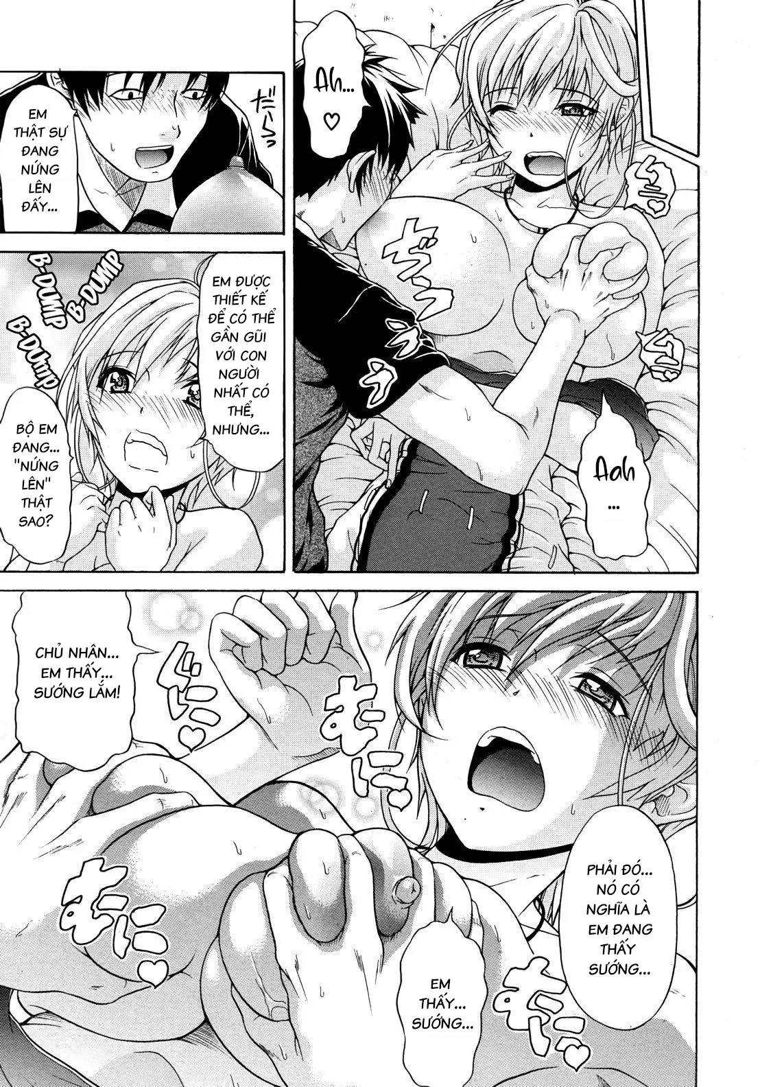 HentaiVN.net - Ảnh 22 - Niềm Tin Người Máy [Believe Machine] - Chap 3