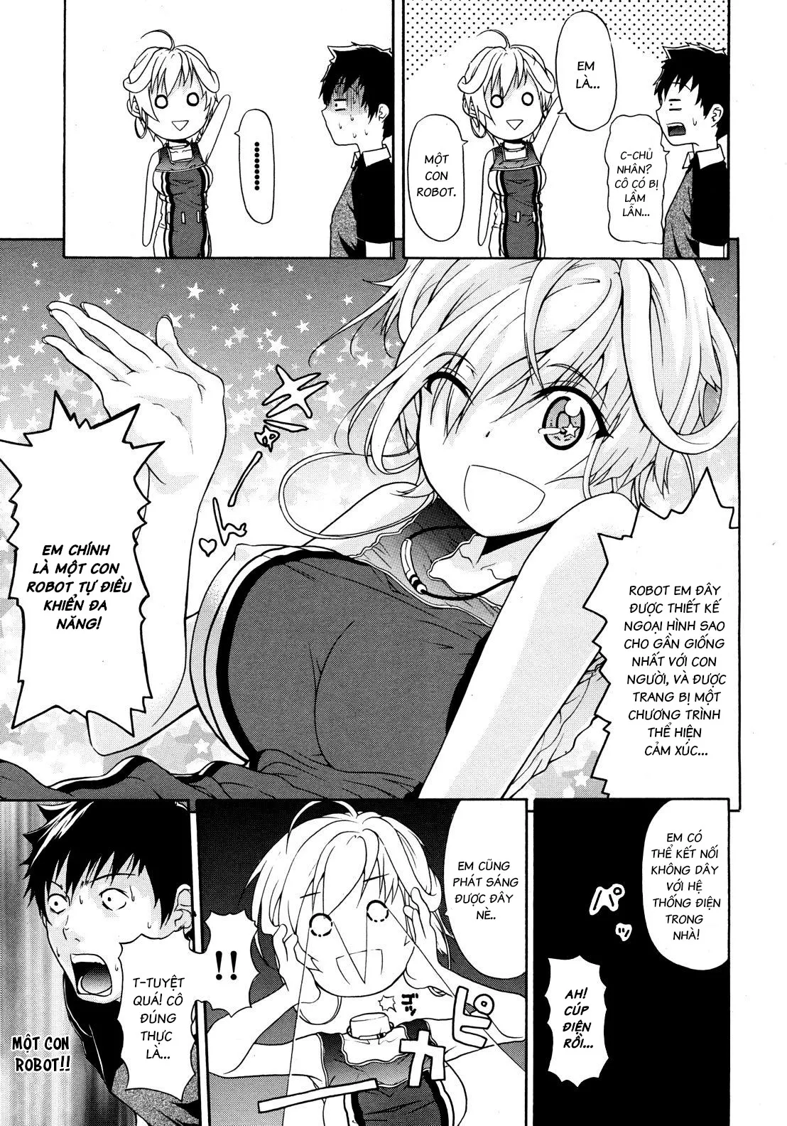 HentaiVN.net - Ảnh 6 - Niềm Tin Người Máy [Believe Machine] - Chap 3