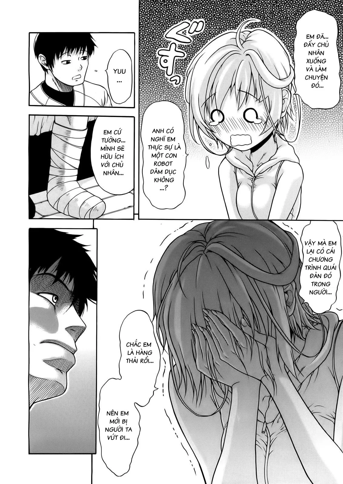 HentaiVN.net - Ảnh 27 - Niềm Tin Người Máy [Believe Machine] - Chap 5