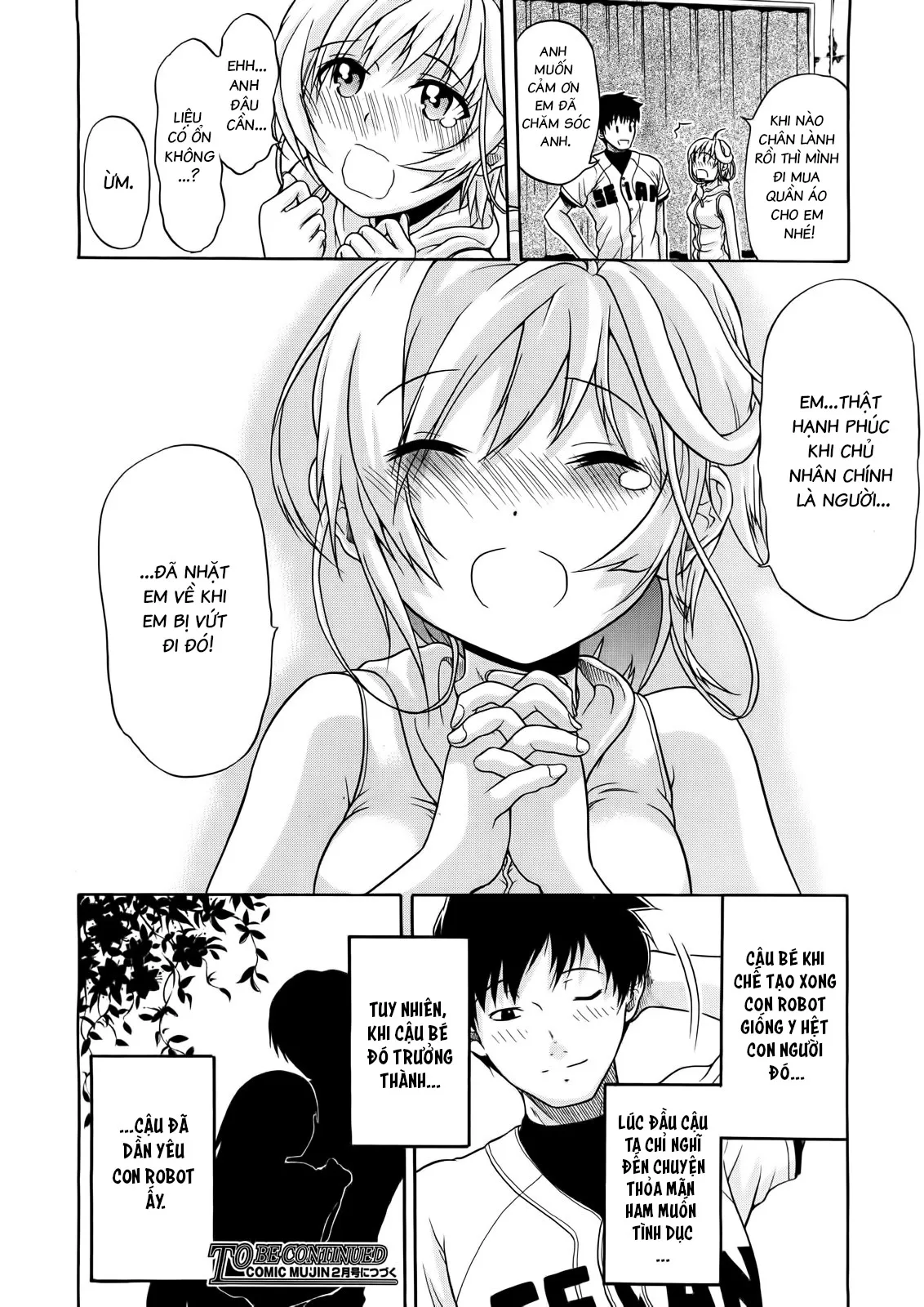 HentaiVN.net - Ảnh 29 - Niềm Tin Người Máy [Believe Machine] - Chap 5