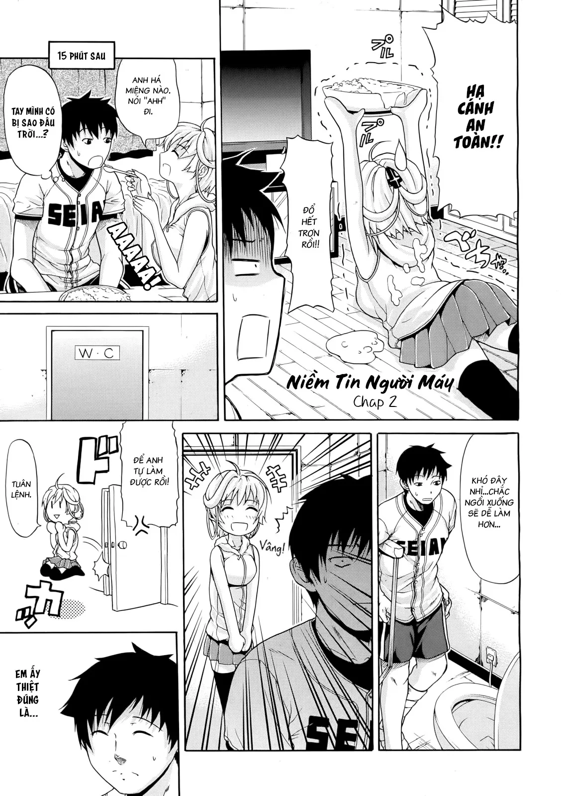HentaiVN.net - Ảnh 4 - Niềm Tin Người Máy [Believe Machine] - Chap 5