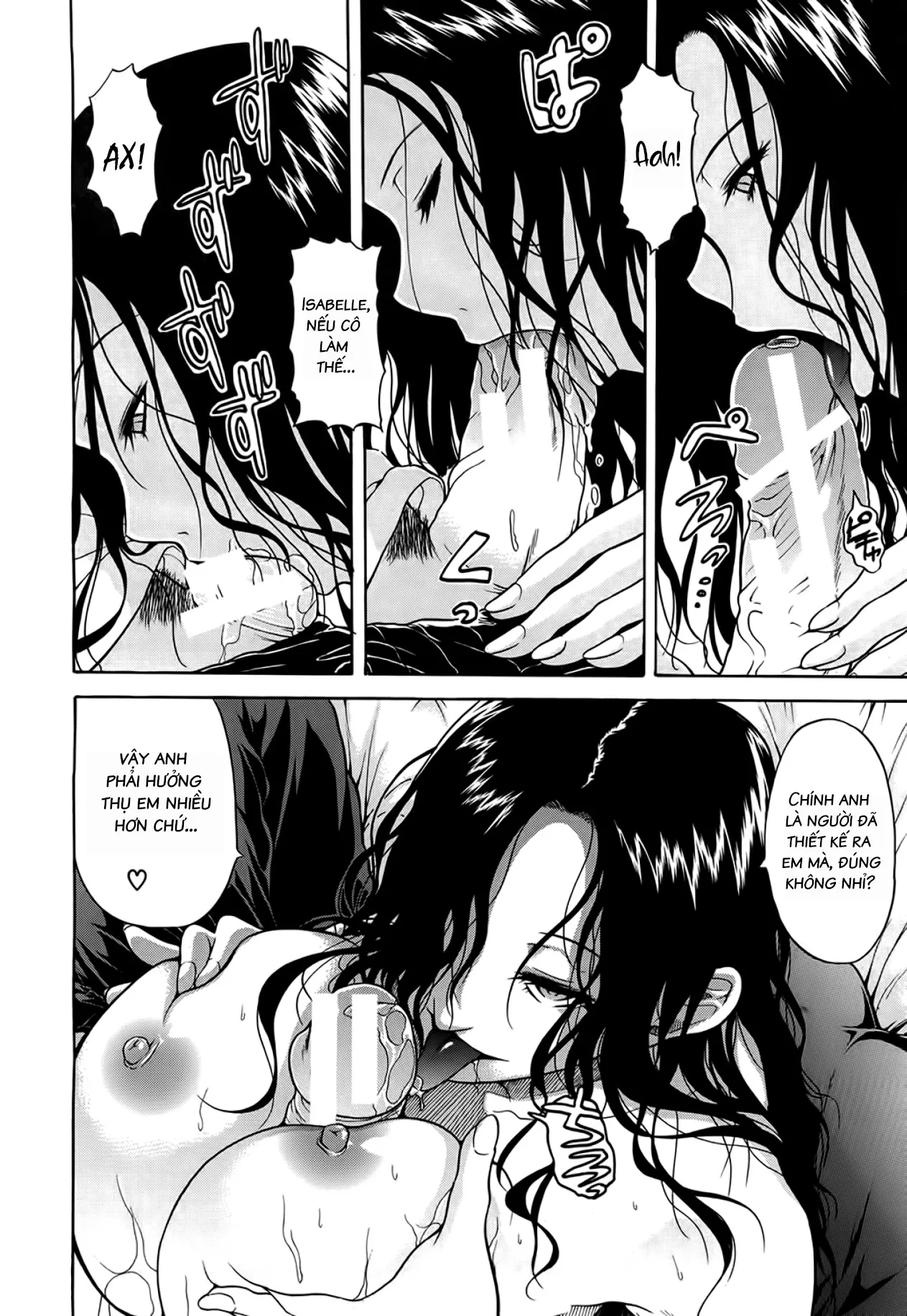 HentaiVN.net - Ảnh 12 - Niềm Tin Người Máy [Believe Machine] - Chap 7