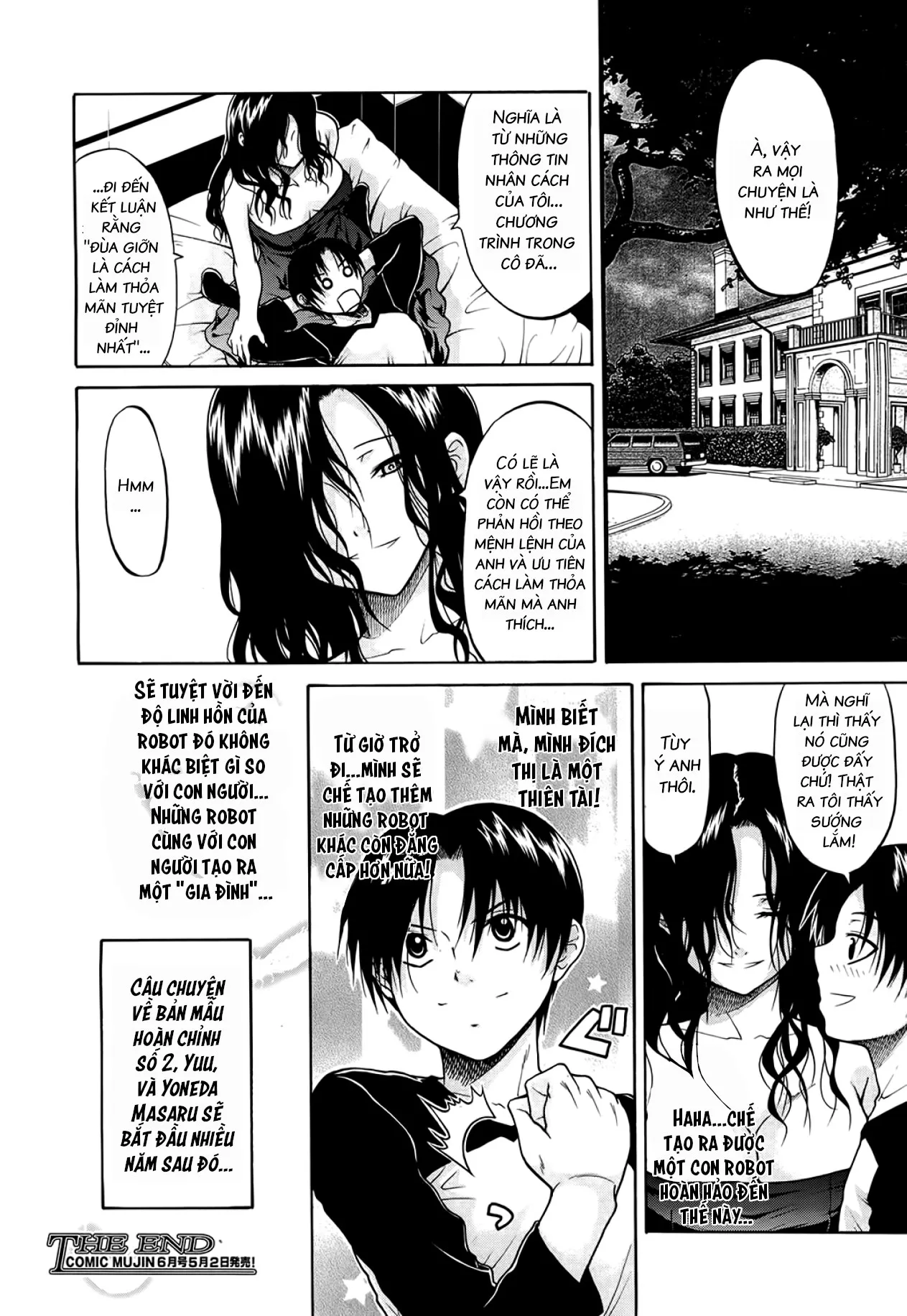 HentaiVN.net - Ảnh 22 - Niềm Tin Người Máy [Believe Machine] - Chap 7