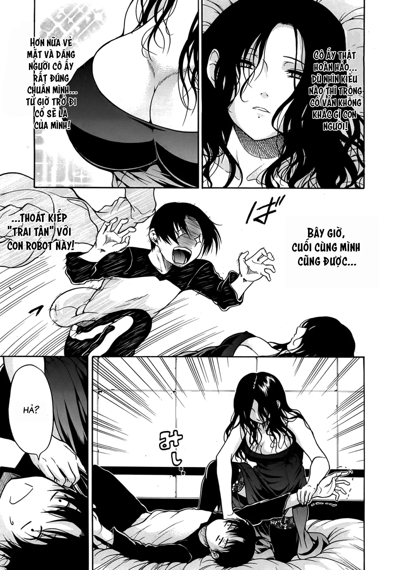 HentaiVN.net - Ảnh 5 - Niềm Tin Người Máy [Believe Machine] - Chap 7