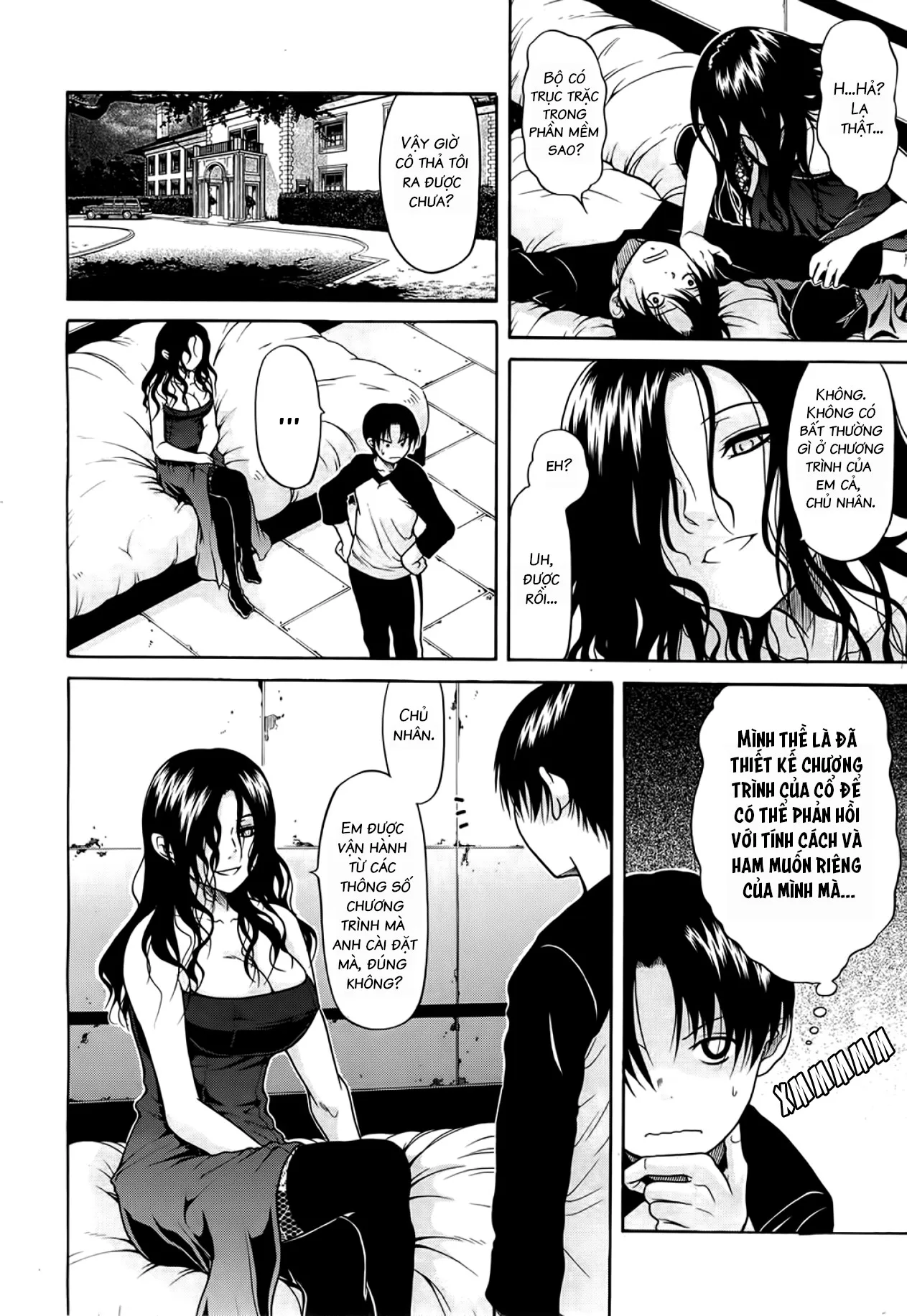 HentaiVN.net - Ảnh 6 - Niềm Tin Người Máy [Believe Machine] - Chap 7