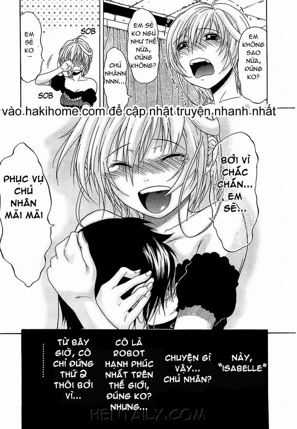 HentaiVN.net - Ảnh 15 - Niềm Tin Người Máy [Believe Machine] - Chap 8