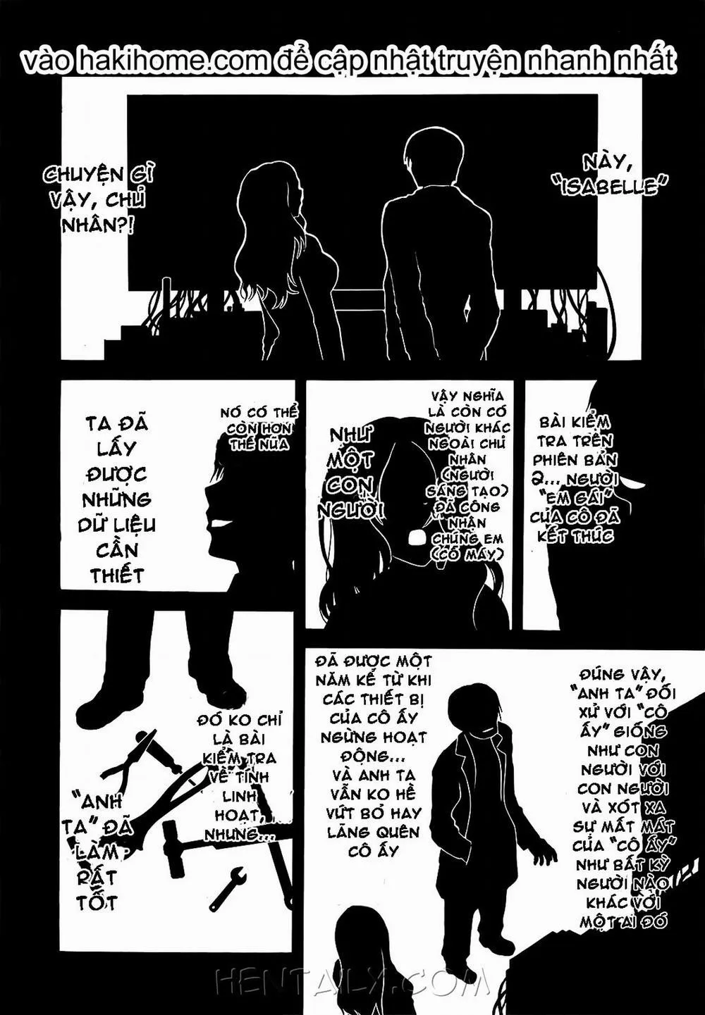 HentaiVN.net - Ảnh 6 - Niềm Tin Người Máy [Believe Machine] - Chap 8