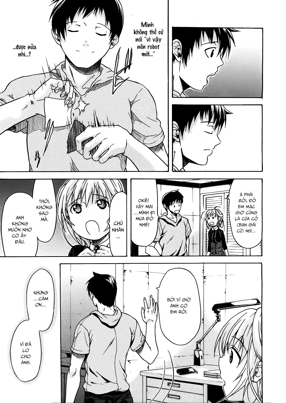 HentaiVN.net - Ảnh 28 - Niềm Tin Người Máy [Believe Machine] - Chap 9