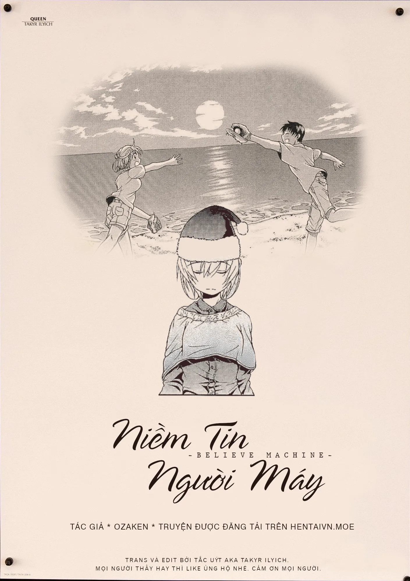 HentaiVN.net - Ảnh 32 - Niềm Tin Người Máy [Believe Machine] - Chap 9