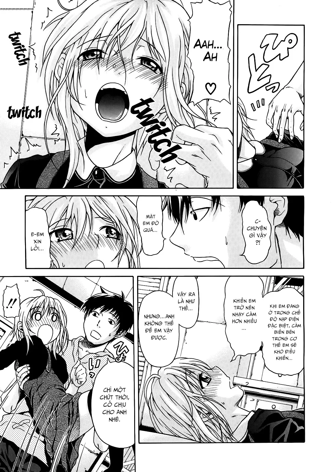 HentaiVN.net - Ảnh 8 - Niềm Tin Người Máy [Believe Machine] - Chap 9