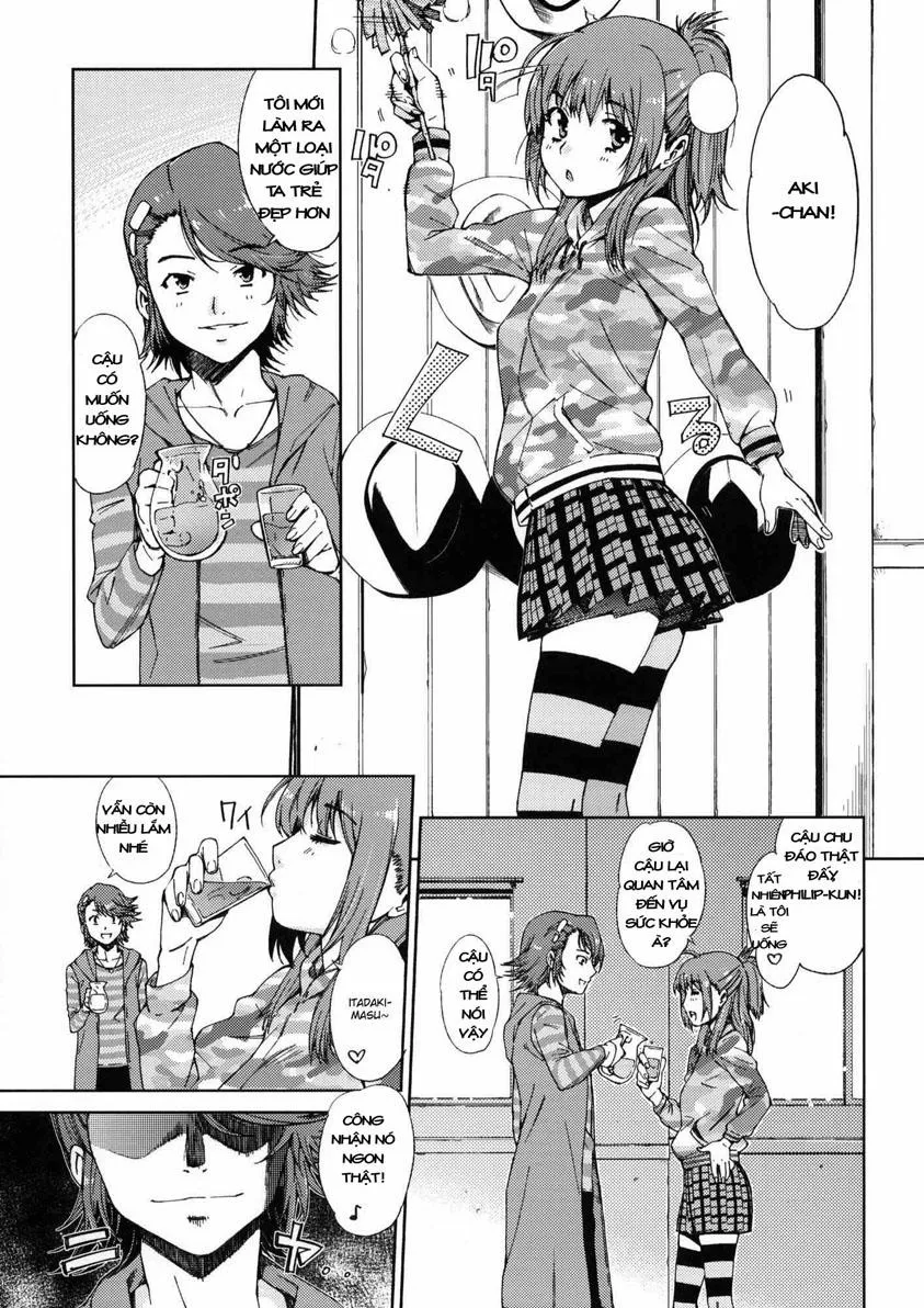 HentaiVN.net - Ảnh 4 - Iron na Imi de Double na Ero hon desu (Kamen Rider W) - Chap 1