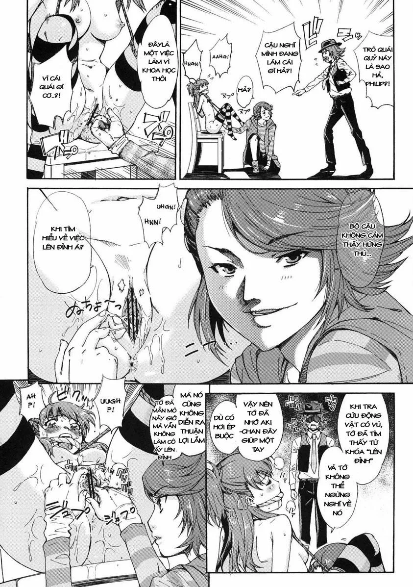 HentaiVN.net - Ảnh 7 - Iron na Imi de Double na Ero hon desu (Kamen Rider W) - Chap 1