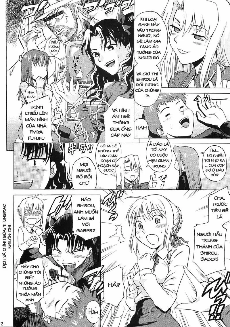 HentaiVN.net - Ảnh 11 - Fate Delusions of Grandeur (Fate Stay Night) - Chap 1
