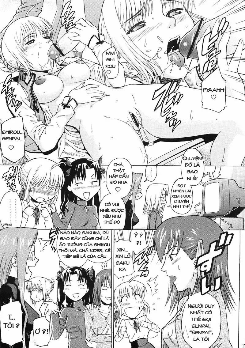 HentaiVN.net - Ảnh 16 - Fate Delusions of Grandeur (Fate Stay Night) - Chap 1