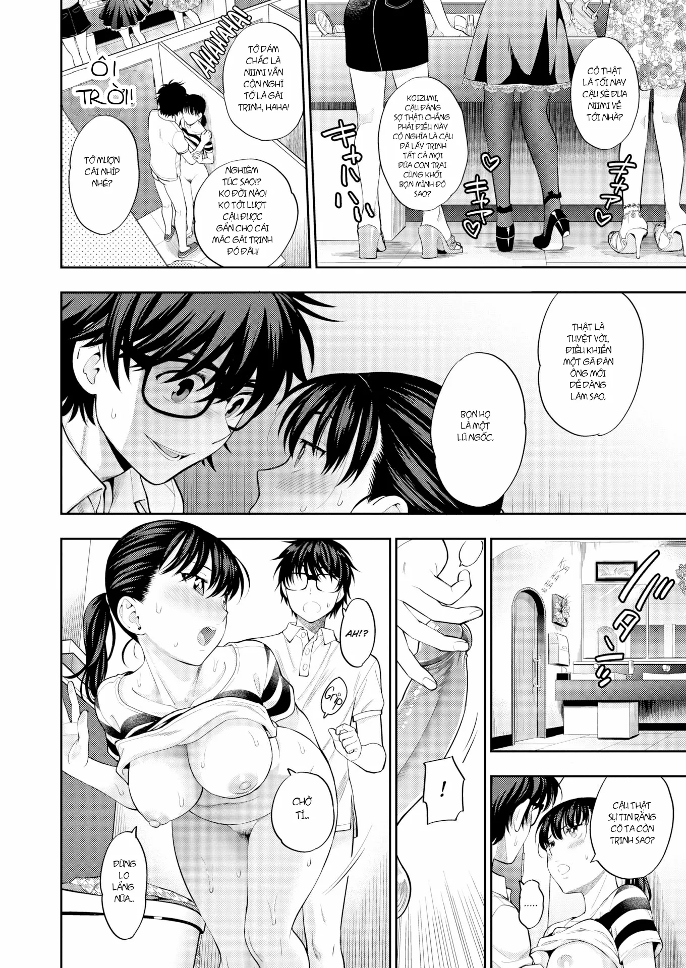 HentaiVN.net - Ảnh 14 - Tớ Sẽ Đưa Cậu Đi Với Tớ - Chap 1