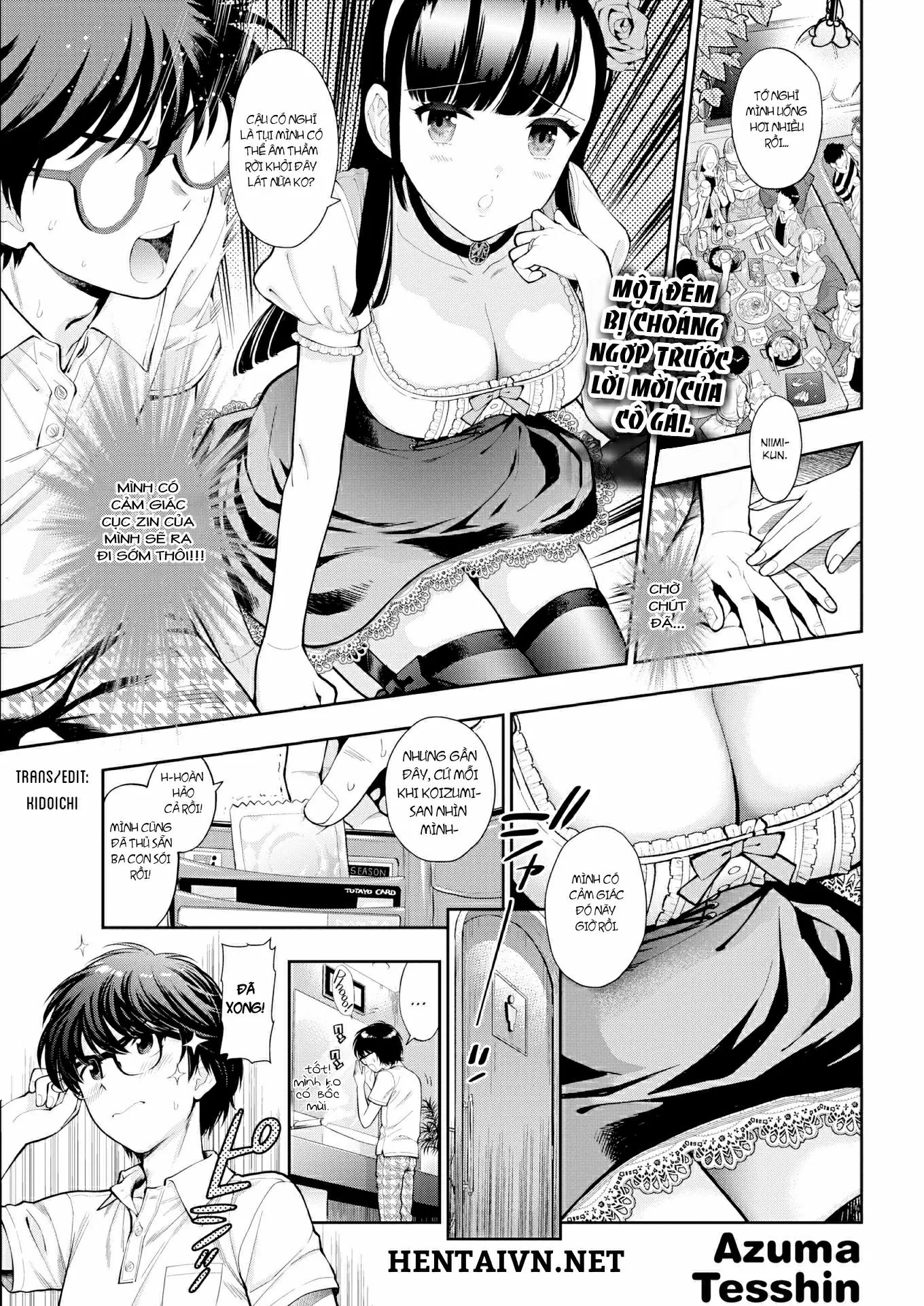 HentaiVN.net - Ảnh 3 - Tớ Sẽ Đưa Cậu Đi Với Tớ - Chap 1
