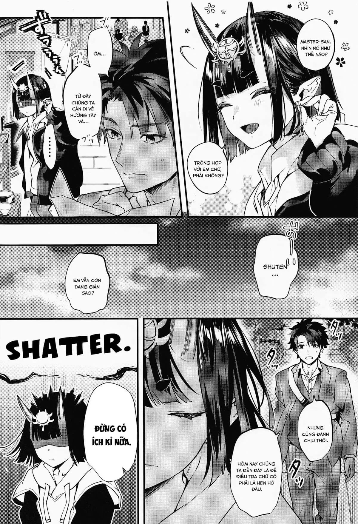 HentaiVN.net - Ảnh 6 - It's not a date! (Fate/Grand Order) [Date Nanka ja Nai!; デートなんかじゃない!] - Chap 1