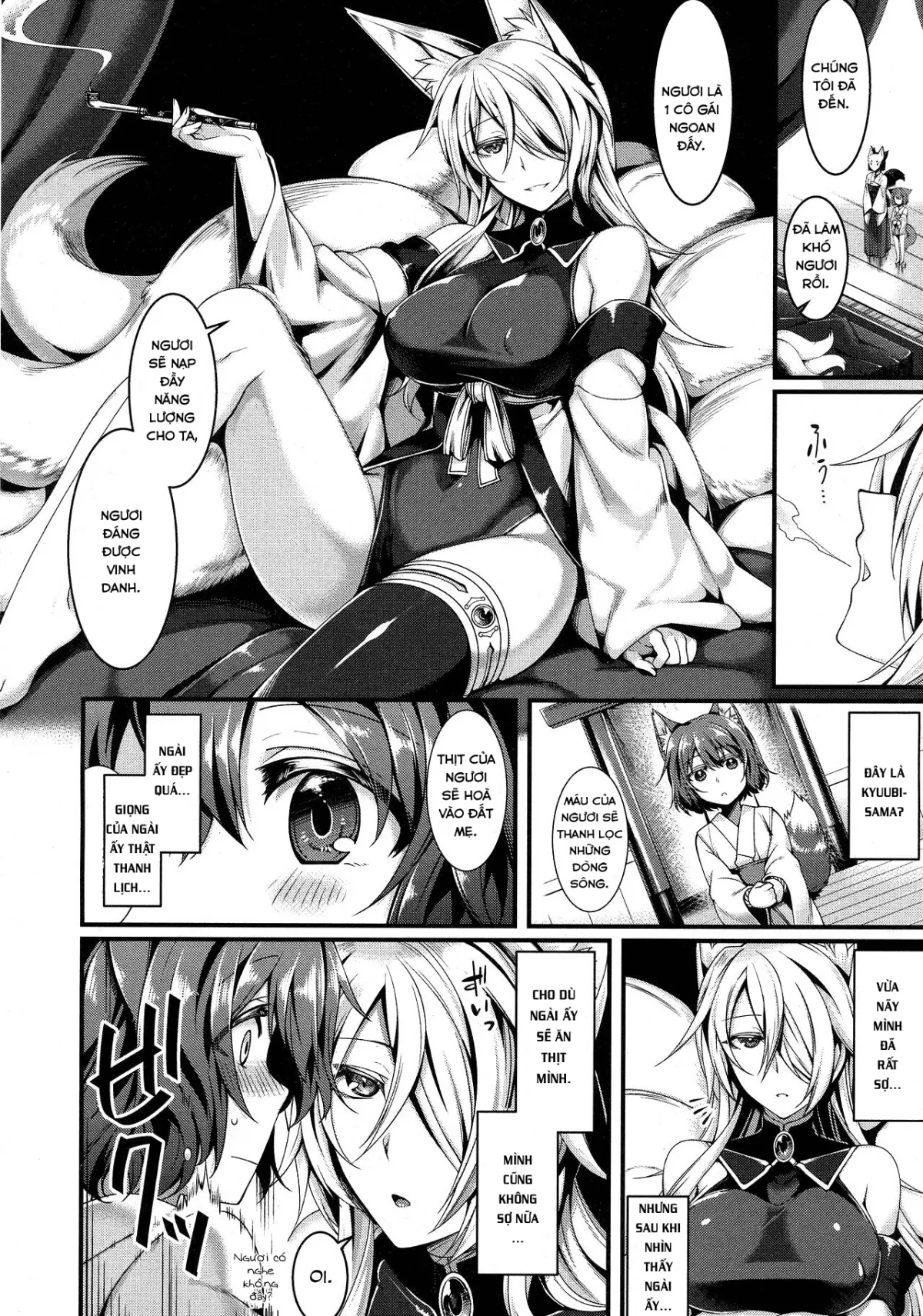 HentaiVN.net - Ảnh 2 - Kyubi-sama to Boku - Chap 1