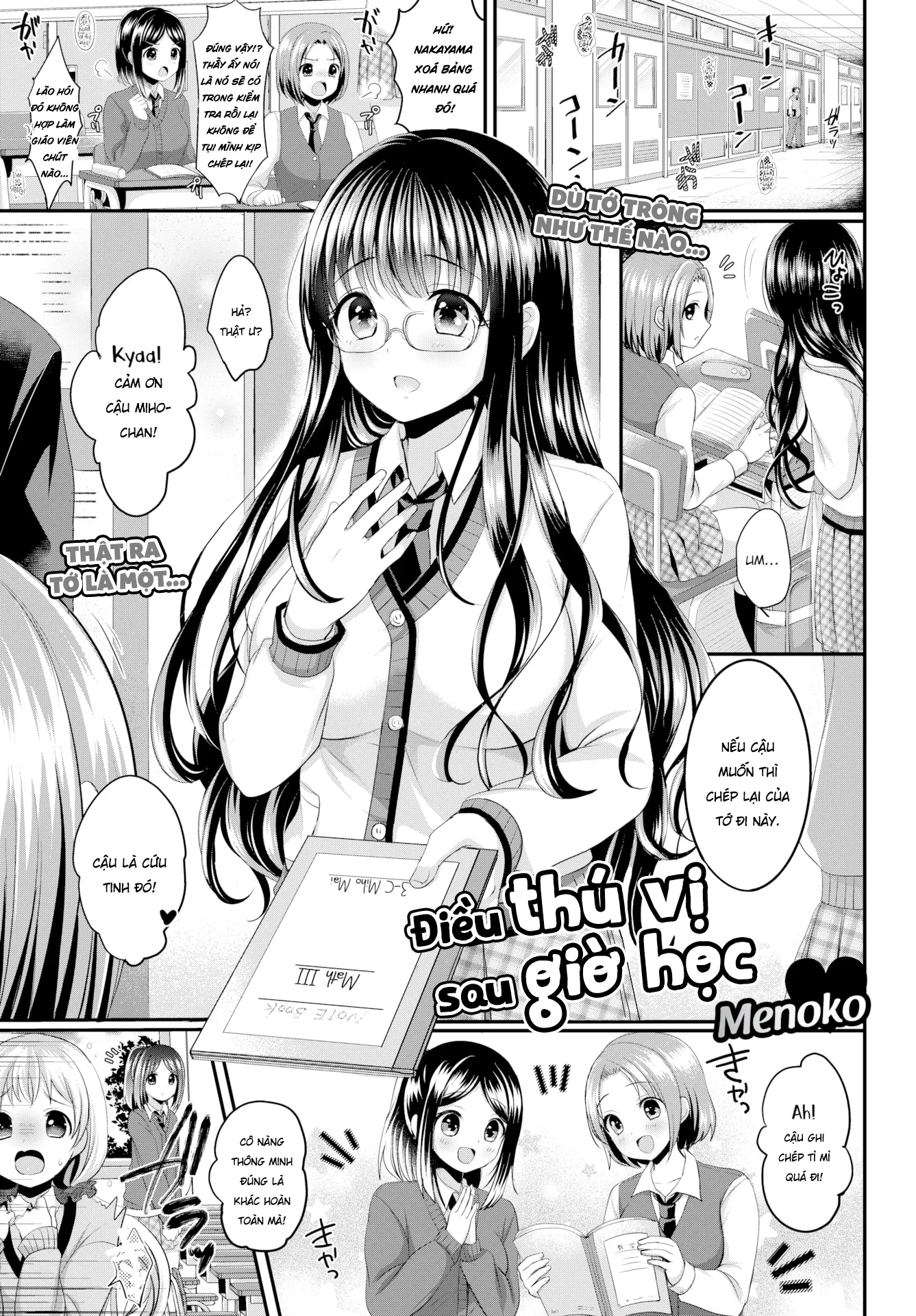 HentaiVN.net - Ảnh 2 - Điều thú vị sau giờ học - Chap 1
