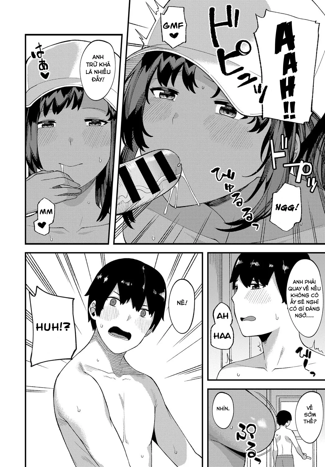 HentaiVN.net - Ảnh 12 - Một ngày nắng cực [Kankan Biyori; A Perfectly Hot Day] - Chap 1