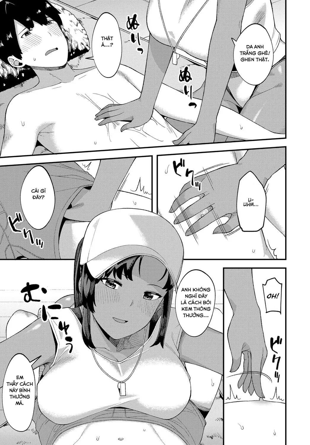 HentaiVN.net - Ảnh 5 - Một ngày nắng cực [Kankan Biyori; A Perfectly Hot Day] - Chap 1