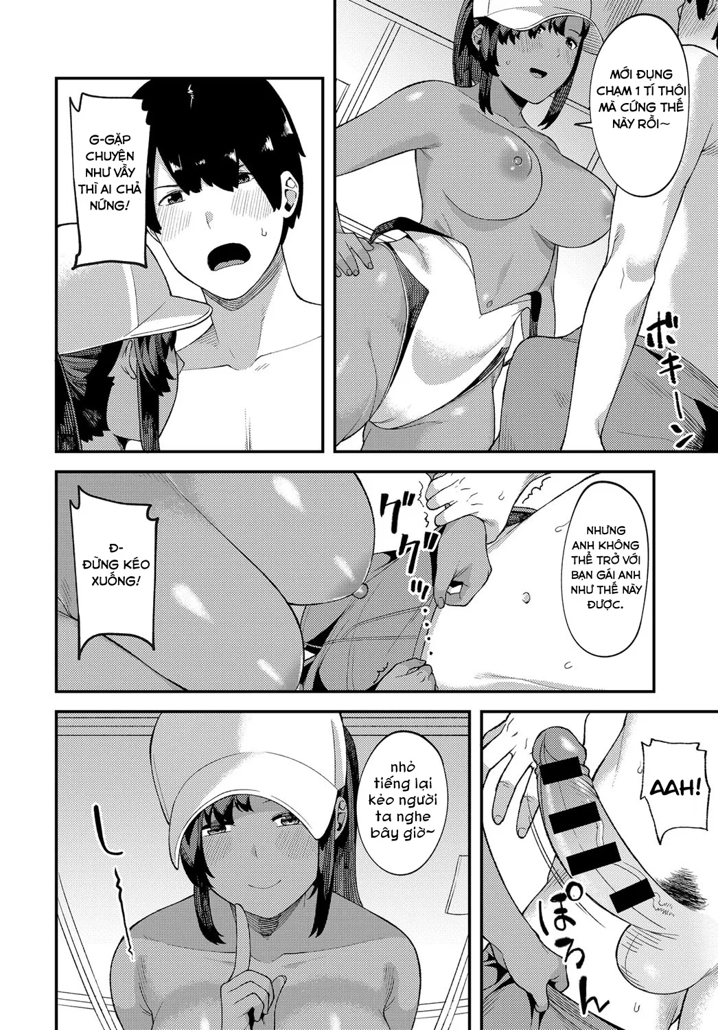 HentaiVN.net - Ảnh 8 - Một ngày nắng cực [Kankan Biyori; A Perfectly Hot Day] - Chap 1